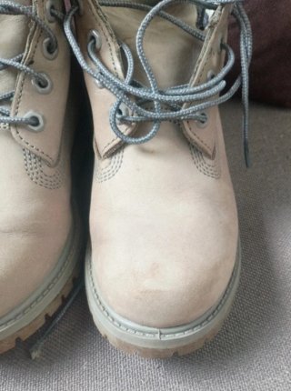Timberland Scarponcini Beige/Grigio Tg 35
