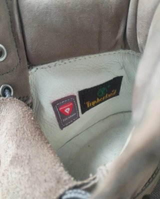 Timberland Scarponcini Beige/Grigio Tg 35