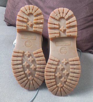 Timberland Scarponcini Beige/Grigio Tg 35