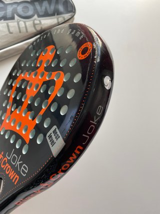 Pala Padel Black Crown Joke + Funda