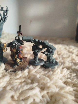 Grimaldus y séquito Templario Warhammer 40K