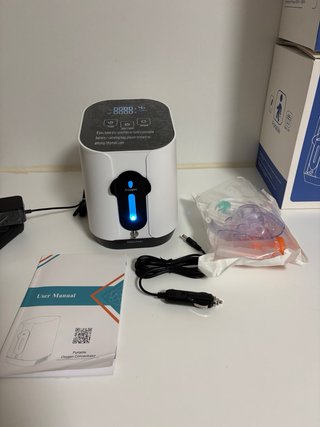Concentrador Oxígeno Portátil coche Nebulizador