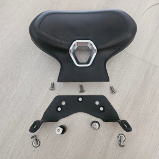 Respaldo Moto Zontes 368G Negro/Plata