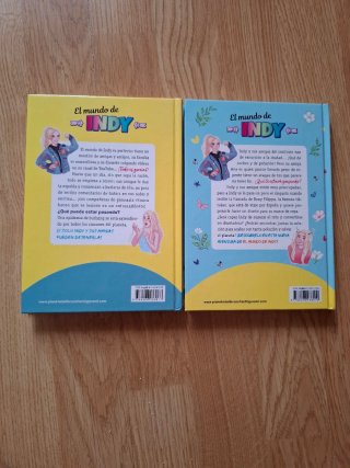 2 Libros el mundo de Indy