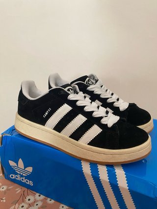 Adidas Campus Zapatillas Negras Blancas