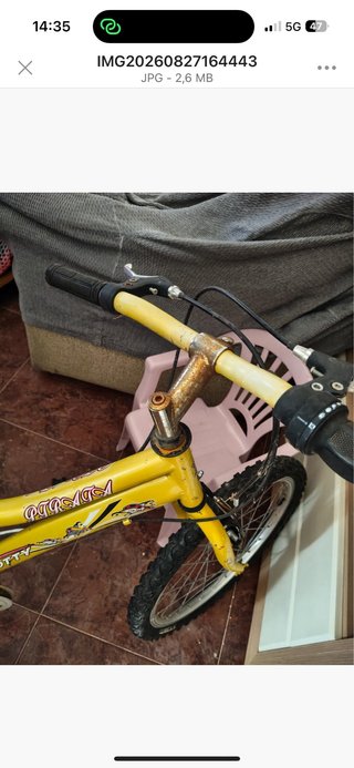 Bicicleta Amarilla OTTY