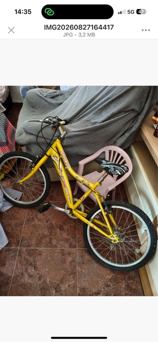 Bicicleta Amarilla OTTY
