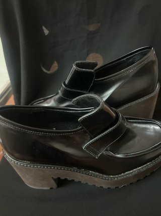Botines negros plataforma