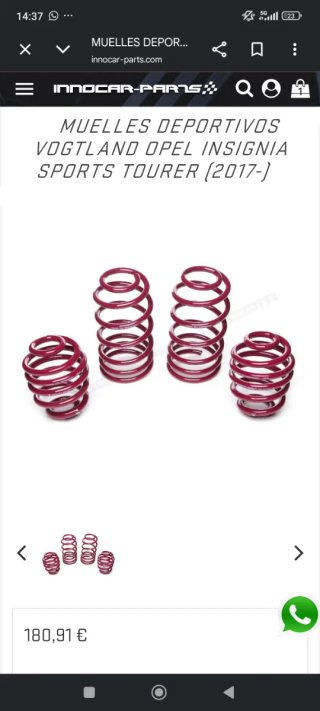 Muelles Vogtland Opel Insignia
