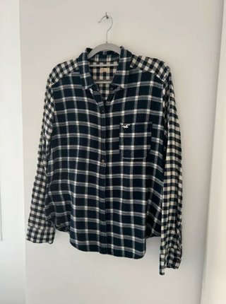 Camisa cuadros Hollister Talla M