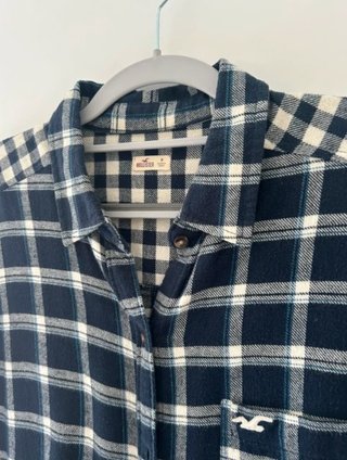 Camisa cuadros Hollister Talla M
