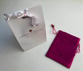 Pulsera LAUREN G ADAMS Azul y Dorada