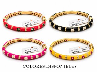 Pulsera LAUREN G ADAMS Azul y Dorada