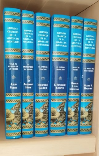 Grandes clásicos de la novela de aventuras