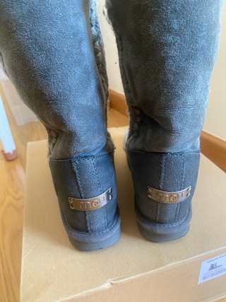 Botas Mou piel cuña interior para talla 38