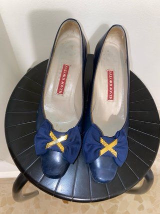 Zapatos SALORD JOVER azul lazo