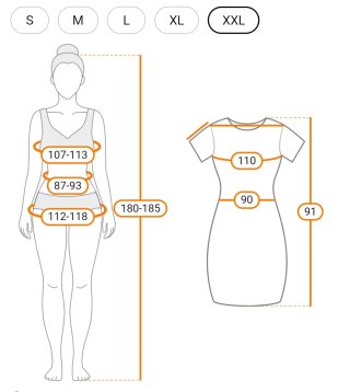 Vestido camisero talla 44 - 46