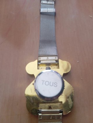 Reloj Tous Oso Dorado