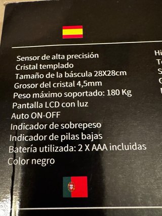 Báscula de baño Digital Euro Life