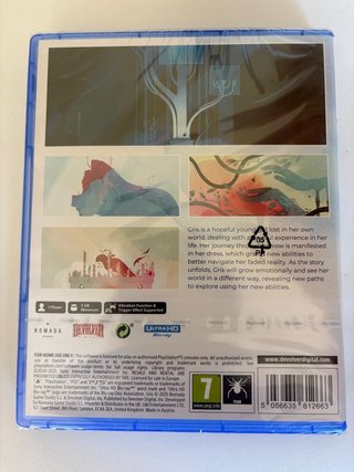 Gris PS5 Novo
