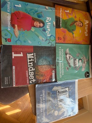Libros de primero de bachillerato