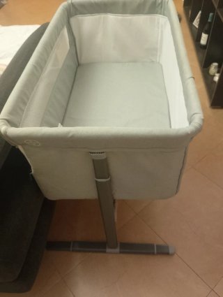 Minicuna colecho gris