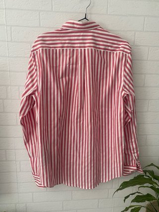 Camisa Pedro del Hierro Rayas Rojas Talla M