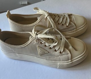 Zapatillas MSMG Beige Malla Talla 38