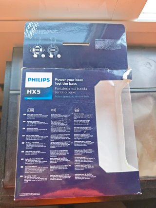 Auriculares Philips HX5 Negro/Dorado