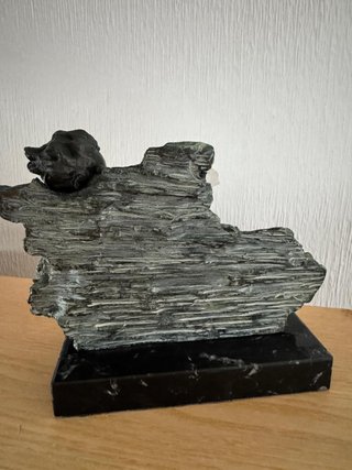 Escultura EBANO con cristal