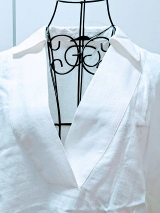 Camicia Zara Lino Bianca Nuova con Cartellino Tg S