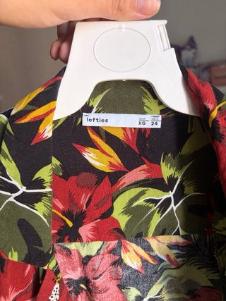 Camisa floral Lefties XS/34