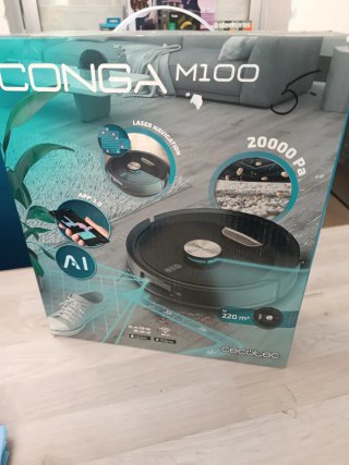 Robot Aspirador y friegasuelos Conga