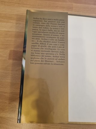 libro Arthur e il popolo dei Minimei di Luc Besson