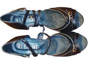 Zapatos Tango/Latino Talla 37 Negros
