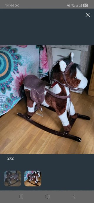 Caballo balancín con sonido