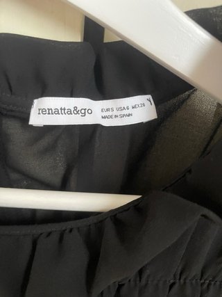 Blusa negra Renatta & Go