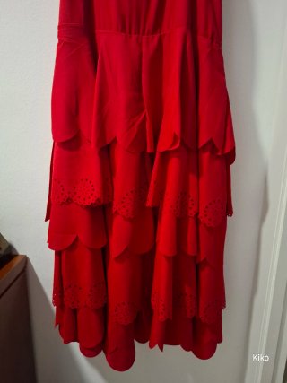 Falda Rociera Almatrichi Talla 38