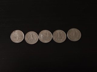 Lote de monedas internacionales