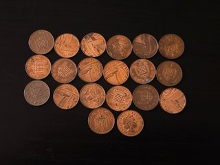 Lote de monedas internacionales