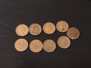 Lote de monedas internacionales