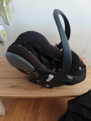 Carrito Bebé UPPAbaby Vista Gris y huevo coche