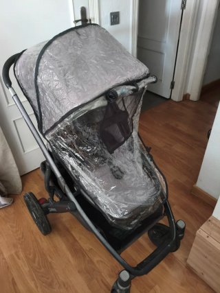 Carrito Bebé UPPAbaby Vista Gris y huevo coche