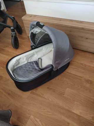 Carrito Bebé UPPAbaby Vista Gris y huevo coche