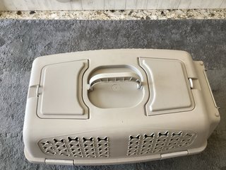 Transportín grande gato/perro pequeño