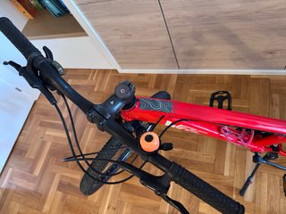 Bicicleta Montaña Juvenil Roja VRC