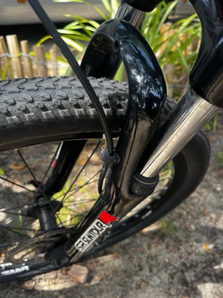 Bicicleta Montaña Juvenil Roja VRC