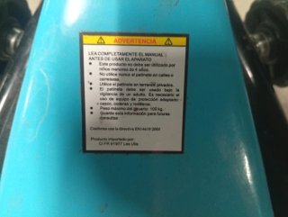 Monopattino a 3 Ruote Blu