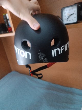 Casco de protección infantil INFINITON Negro