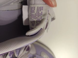 Nike Air Force 1 Talla 39 Morado/Blanco